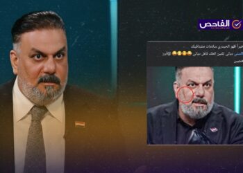 “كدمات على وجه علاء الحيدري بعد مشاجرة البرلمان”.. هذه الصورة مفبركة!