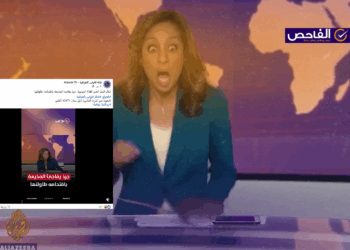 فيديو دخول جرذ إلى استوديو الجزيرة خلال البث مولد بالذكاء الاصطناعي!