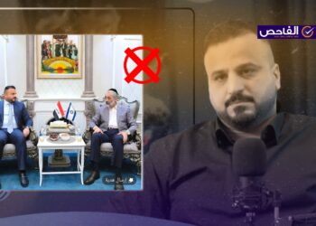 الصورة مفبركة وليست للقاء بين سجاد سالم ومسؤول إسرائيلي!