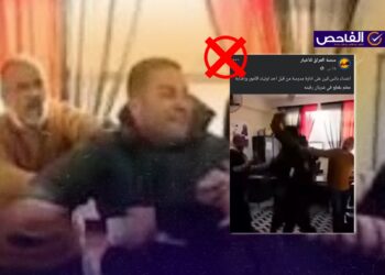 الفيديو من مصر وليس لاعتداء أحد أولياء الأمور على إدارة مدرسة في العراق!