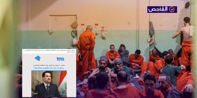 زائف.. لم يعلن السوداني تخفيض الرواتب لتغطية صرفيات سجناء التنظيم!