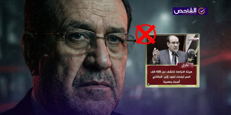لم تكشف النزاهة عن 428 ألف اسم وهمي من رفحاء تابعين للمالكي!