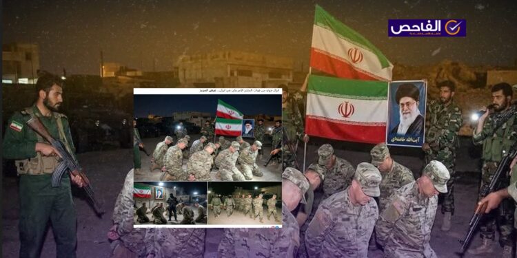 الصور مولدة بالذكاء الاصطناعي وليست لأسر جنود أميركيين فشلوا بعمل إنزال جوي في إيران!