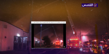 الفيديو يعود لحريق في معمل بكاليفورنيا عام 2016 وليس لقصف إيراني على تل أبيب!