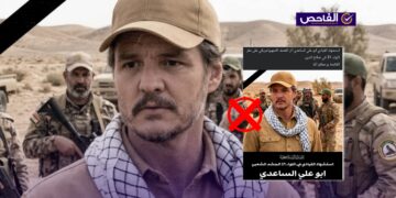 الصورة للممثل بيدرو باسكال وليست لقيادي في الحشد استهدفه قصف صهيو-أميركي!