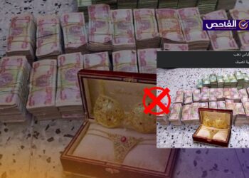 صورة مفبركة لمجوهرات على هيئة ملابس داخلية في منزل عالية نصيف!