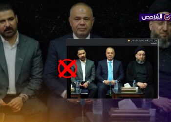 الصورة مفبركة ولا تظهر علي الزيدي بجانب حسين طالب المعتقل بتهمة الفساد!