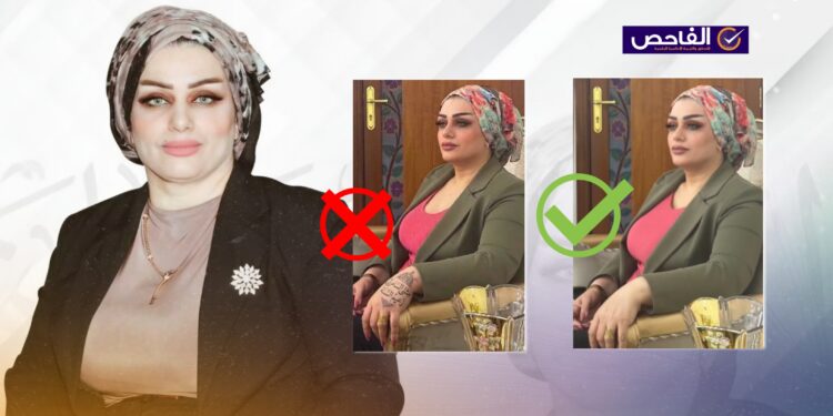 زائف.. صورة لوشم مثنى السامرائي على يد غادة الشمري مفبركة!